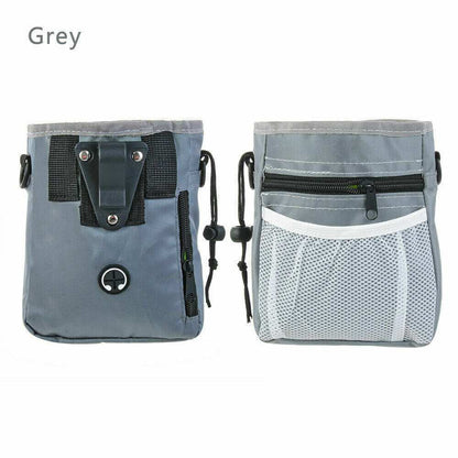 Dog Training Walking Pouch Treat Storage Bag Dispenser Obedience Snack Holder UK