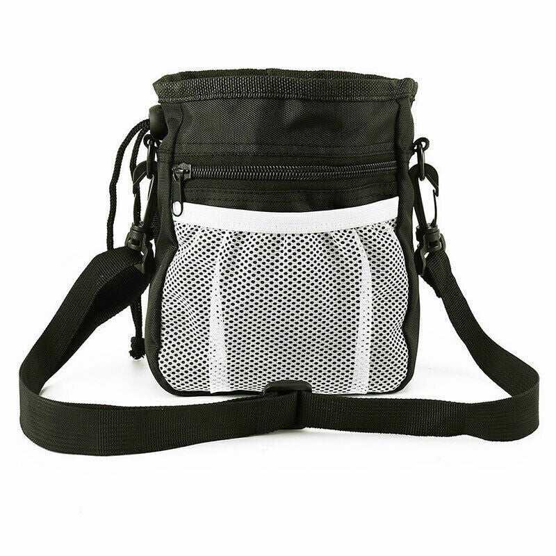Dog Training Walking Pouch Treat Storage Bag Dispenser Obedience Snack Holder UK