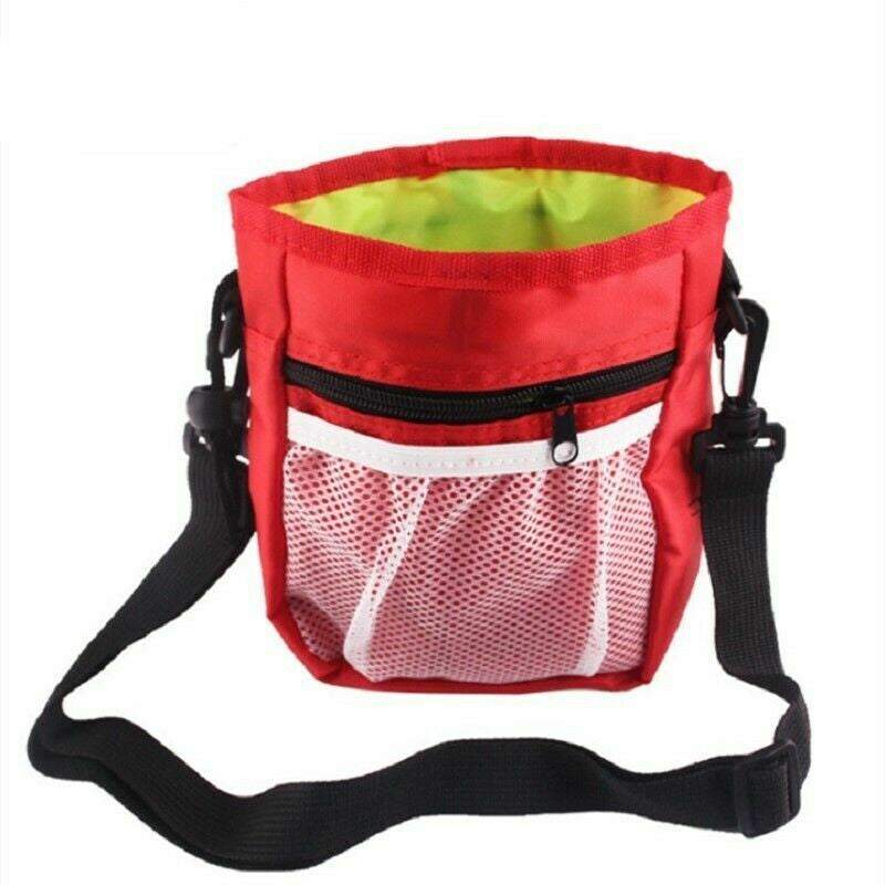Dog Training Walking Pouch Treat Storage Bag Dispenser Obedience Snack Holder UK